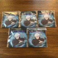 呪術廻戦 五条悟 渋谷事変 デコレーション缶バッジ 5点