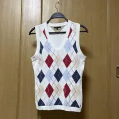 TOMMY-HILFIGER トミーヒルフィガー　レディースニットベスト　M