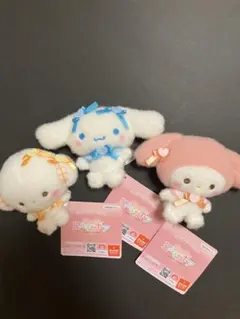 サンリオ キャラクターズ ミルキーボア キュートリボンマスコット 3種
