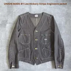 【未使用品】Lee リー ヒッコリーストライプ エンジニアジャケット 短丈