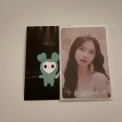 TWICE ミナ みなreadytobe クリアトレカ FC限定くじ