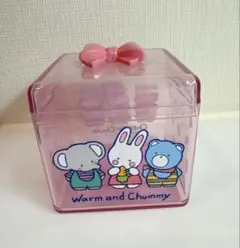 【昭和レトロ】チアリーチャム 小物入れ ピンクのサムネイル