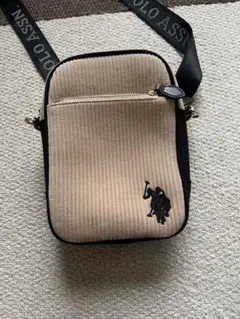 U.S. POLO ASSN. コーデュロイショルダーバッグ