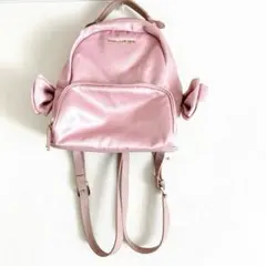 Maison de FLEUR メゾンドフルール　サテンサイドリボンリュック