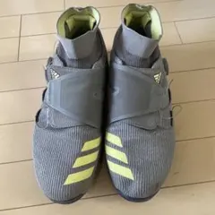 adidas ゴルフシューズ グレー/イエロー