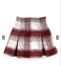グレイル インパン裏地付きチェック柄フレアミニスカート [gn369]