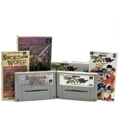 【2点】ソード・ワールドSFC SWORD WORLD シャイニングスコーピオン