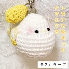 羊毛フェルト セキセイインコ レインボー クリアケースキーホルダー