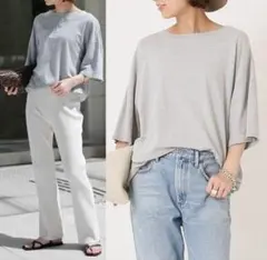 【Deuxieme Classe】loose Tシャツ ワイド ゆったり グレー 2026年最新】deuxieme classe loose tシャツの人気アイテム - メルカリ