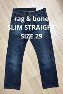 rag & bone デニム　スリムストレート 29 ラグアンドボーン