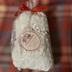 ☆バラボラ 薔薇ボア【3way】ブランケット ミルキーホワイト☆新品未使用