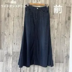 組曲DENIM＊ライトオンスデニムマキシスカート＊サイズ3のサムネイル