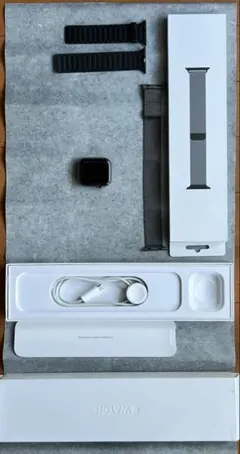 【美品】Apple Watch series7 45mm ステンレスモデル