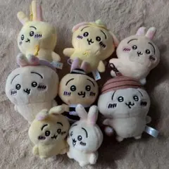 ちいかわ　うさぎ　ガチャ　おすわりぬいぐるみ　クリップ　妖精