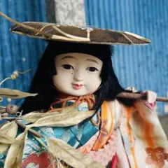 古い市松人形 約27センチ 松月作 - メルカリ
