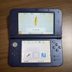 New 3DS LL ネイビー 本体