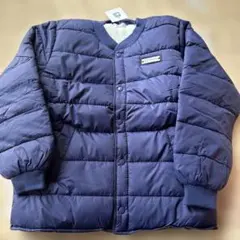 新品タグ付き　中綿入り ボア ブルゾン アウター WEARBIE ネイビー