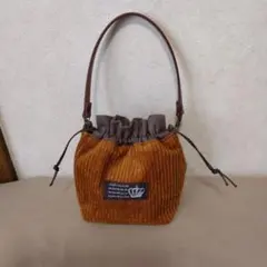 ハンドル付きミニ巾着