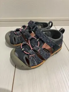 KEEN サンダル ネイビー/ピンク　13cm