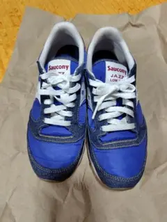 Saucony JAZZ LOW PRO デニム スニーカーのサムネイル