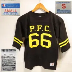 日本製 Champion チャンピオン タタキタグ 復刻 S フットボールT
