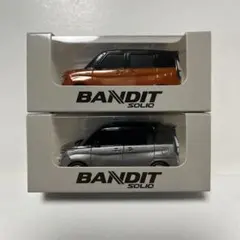 【非売品】SUZUKI SOLIO BANDIT プルバックミニカー 2台セットのサムネイル