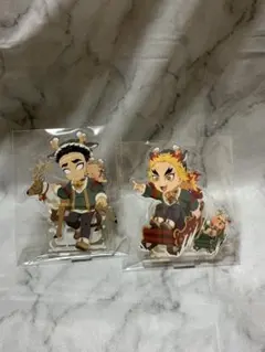 【匿名配送】鬼滅の刃 2025クリスマス　アクリルスタンド　2セット