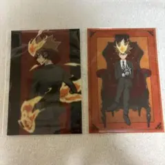 家庭教師ヒットマンREBORN クリアカード 沢田綱吉 2点セット