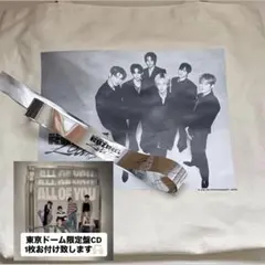 RIIZE 東京ドーム アプグレ特典 トートバッグ 銀テ 東京ドーム限定盤CD