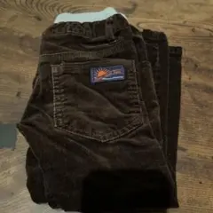 ダークブラウン コーデュロイ 長ズボン　100サイズ