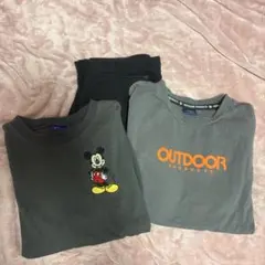 150cm Tシャツ 長ズボン まとめ売り グレー 黒 スウェット 男の子