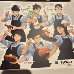 ハイキュー!! 大戸屋 ビジュアルボード 集合