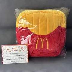 [匿名配送]マクドナルド　ポテトぬいぐるみティッシュケースのサムネイル