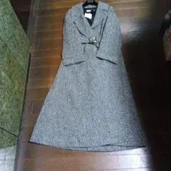 美品✨　CELINE 　ヘリンボーン ロングコート 38
