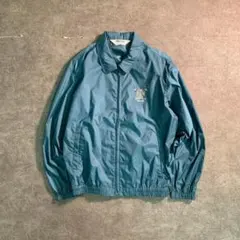 6la1【mizono】オープンゴルフ　バックプリントジャケット　古着usedのサムネイル