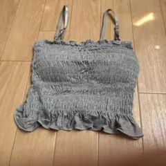 グレーキャミソール