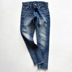 SHIPS◆シップス◆WEB限定　スリムテーパードパンツ　セルビッチ　XS
