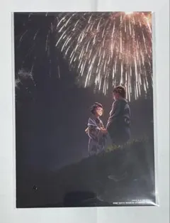 未開封品 鬼滅の刃 映画特典 第キービジュアル イラストボード 恋雪ver.