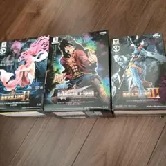 ワンピース フィギュア 3体セット保存状態が悪い為ジャンク品扱い