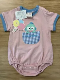 Sanrioハンギョドン　ポケット付きロンパース ピンク