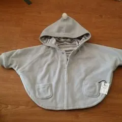 (新品)コムサフォセット　リバーシブルポンチョ