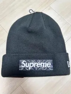 supreme newEra ビーニー ニット帽 19FW 復刻