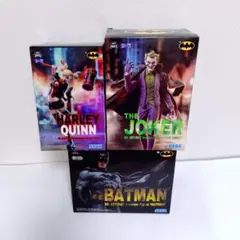 DC ACT/CUT バットマン　ジョーカー　ハーレクイン　フィギュアセット
