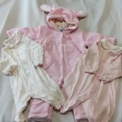 マザウェイズ　ジャンプスーツ　カバーオール　ロンパース　70cm