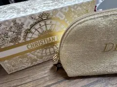 Dior ゴールド フラグメントケース