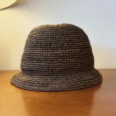 M】NOROLL 23ss DETOURS RAFFIA HAT BROWN - メルカリ