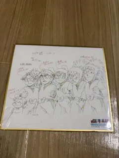 忍たま乱太郎　原画展　ミニ色紙コレクション　五年生対六年生