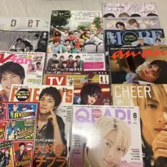 WEST 表紙　ジャニーズWEST おおきに　雑誌　重岡大毅　表紙