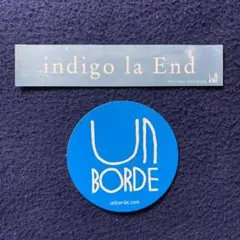 【新品】indigo la End 悲しくなる前に ロゴステッカー 初回封入特典のサムネイル