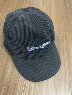Champion コーデュロイキャップ ジュニア　黒